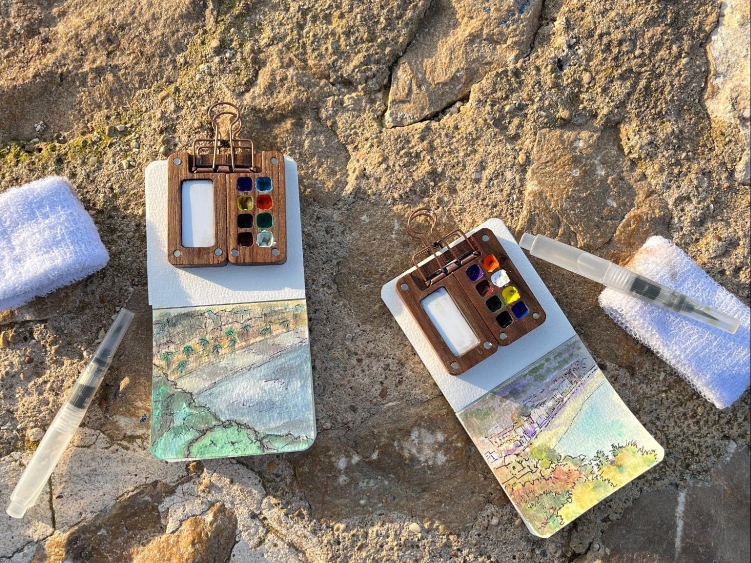 How to Start a Watercolor Travel Journal (Even If You “Can’t Draw”)