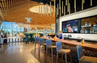 Alaska’s new Portland lounge is a love letter to the PNW
